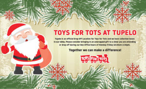 Toys for Tots at Tupelo